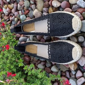 Crochet Slip on Casual Shoes Sz 6.5